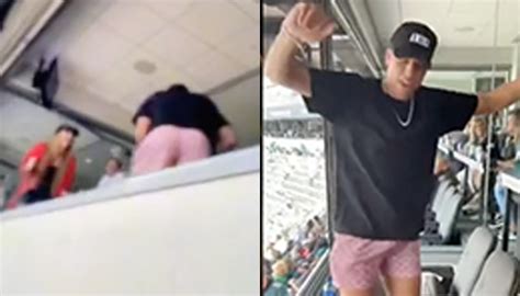 Fan Captures Jackson Mahomes Filming TikTok Dance In Luxury Box