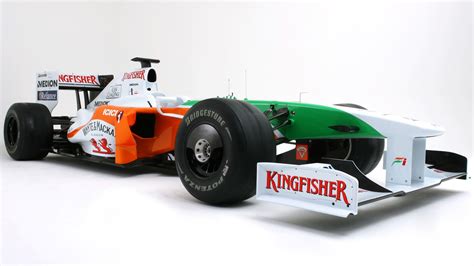 Online crop | white and orange Kingfisher F1 vehicle, Formula 1, Sahara Force India F1 Team, car ...