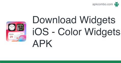 Widgets iOS - Color Widgets APK (Android App) - Free Download