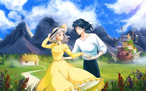 Howl's Moving Castle Desktop Wallpapers HD Free Download