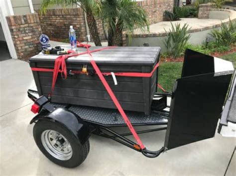 Kendon Single Standup Motorcycle Trailer with Rock guard in excellent condition - $1450 (Phoenix ...