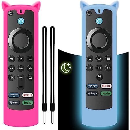 Amazon.com: Remote Cover, Firestickremote TV Remote Universal Remote Case Firestick Skin Sleeve ...