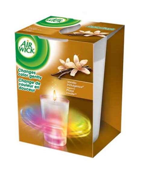 Amazon.com: Air Wick Color-Changing Scented Candle, Vanilla Indulgence ...