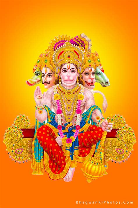 Panchmukhi Hanuman Hd Pictures Shri Hanuman Chalisa | Images and Photos finder