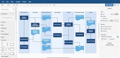 Er Diagram In Draw.io | ERModelExample.com