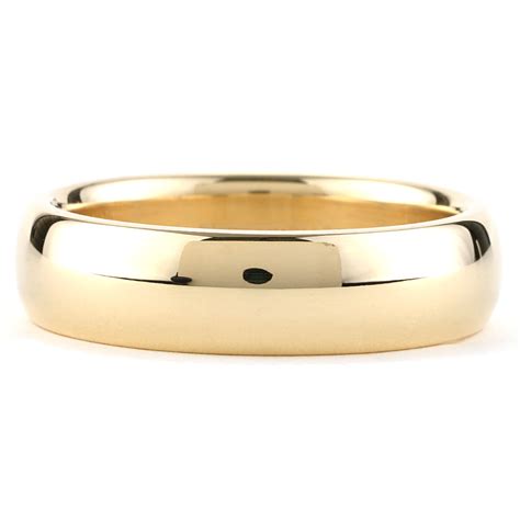 Tiffany & Co. Classic Wedding Band 6mm in 18K Yellow Gold | New York ...