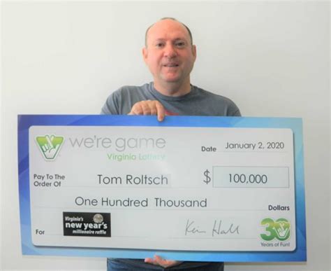 Alexandria Man Wins $100,000 in Va. Lottery New Year’s Raffle | ALXnow