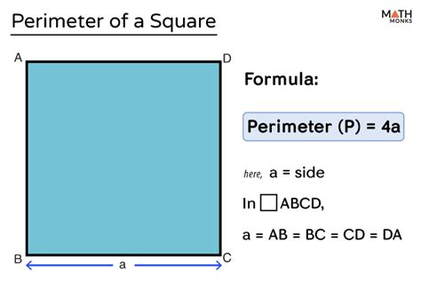 Perimeter Of Square Formula, Definition, Examples | vlr.eng.br