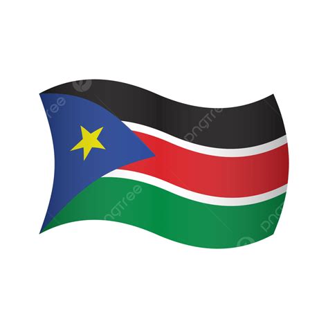 South Sudan Flag, South Sudan, Flag, South PNG and Vector with ...