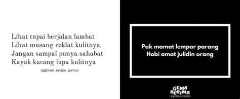 Pantun Untuk Sahabat Yang Lucu / 35 Ide Pantun Sindiran Pedas Untuk ...