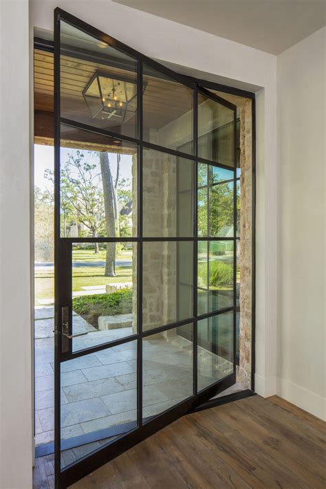 Zen Steel Frame Glass Pivot Door – Zen Doors