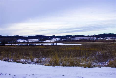 Winter landscape on an overcast day in Wisconsin image - Free stock photo - Public Domain photo ...