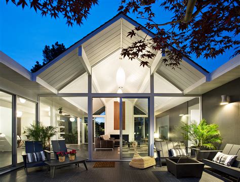 Double Gable Eichler Remodel | Architect Magazine | Klopf Architecture, Burlingame, CA, United ...