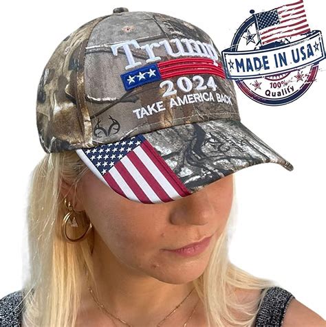 Trump 2024 Donald Trump 2024 Cap Camouflage USA Flag Keep - Etsy