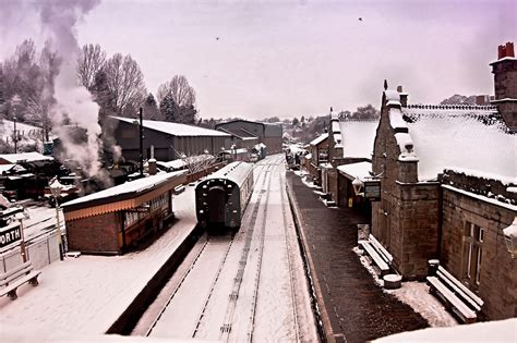 Winter Steam Railway Station by MileHighPhotography on DeviantArt