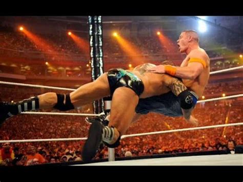 WWE WrestleMania 26 - John Cena vs Batista - YouTube