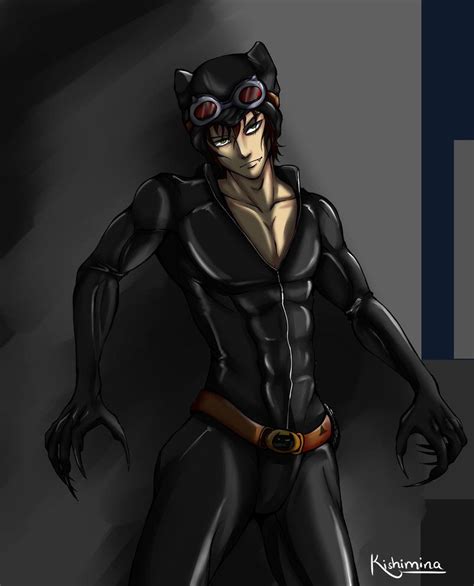 catwoman genderbend full colored by kishimina.deviantart.com on ...