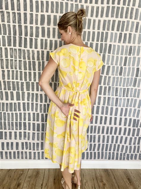 Yellow/lemon vintage dress – Hello Beautiful