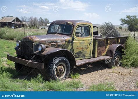 Vintage Dodge Power Wagon Truck, Pickup Editorial Stock Photo - Image ...