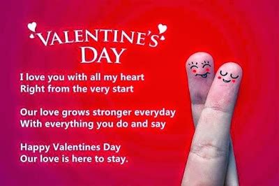 Happy Romantic Valentine’s Day Loving You Message for Girlfriend ...