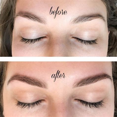 BEFORE AFTER TINTED BROWS LASHES FEAT. WAXING THE CITY | A Classy Fashionista || Style Beauty ...