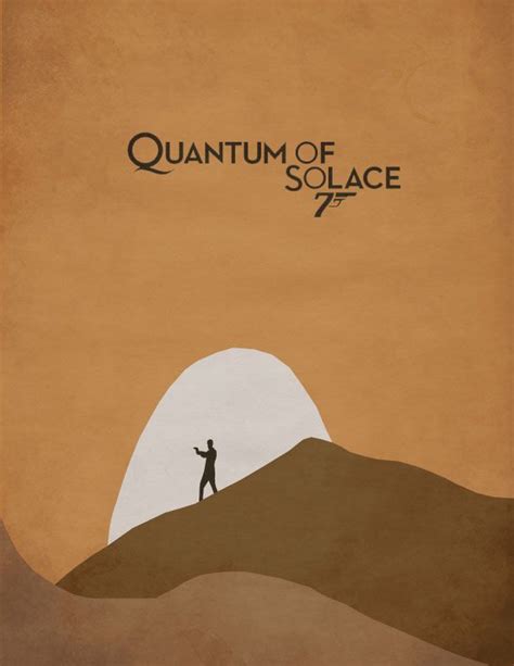 James Bond, Quantum of solace #movie #poster | Bond movies, Minimalist ...