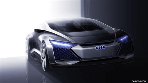 2017 Audi Aicon Concept - Design Sketch | Caricos