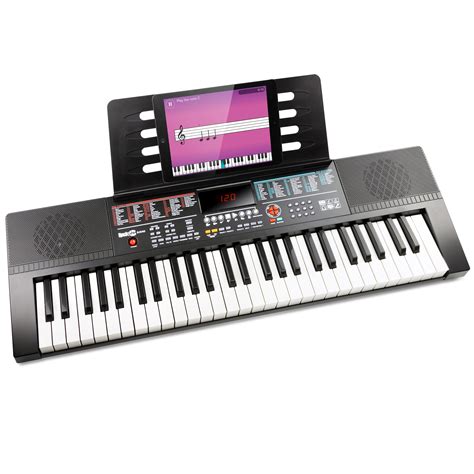 RockJam 61-Key Black Keyboard Piano con reposapiés, Chile | Ubuy