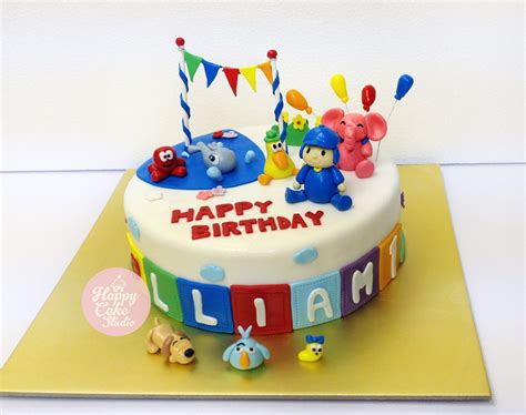 Pocoyo Birthday Cake Design | yo-rice