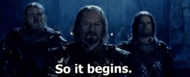 So It Begins GIF – So Itbegins Lord Of The Rings Helms Deep – Ищите GIF-файлы и обменивайтесь ими