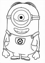 Minion Coloring Pages sketch template