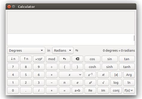 Inverse Sine, Cosine, and Tangent on Ubuntu Calculator - Ask Ubuntu