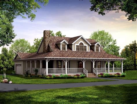 Farmhouse Floor Plans With Wrap Around Porch Southern Living — Randolph Indoor and Outdoor Design