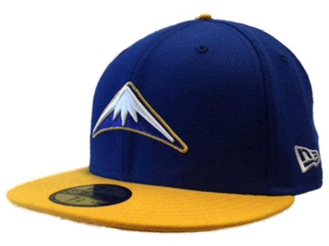 Denver Nuggets New Era 59Fifty Blue Gold Classic Fitted Hat Cap | Fitted hats, New era 59fifty ...