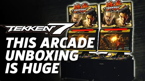 Tekken 7 Arcade Cabinet Unboxing - YouTube