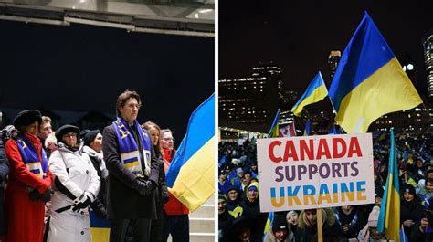 Justin Trudeau Stopped His Speech At A Rally For Ukraine To Yell At A Heckler | Flipboard