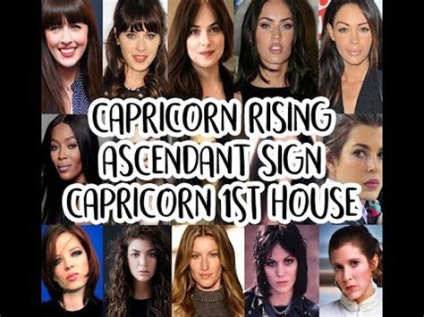 CAPRICORN ASCENDANT | CAPRICORN RISING | CAPRICORN IN THE 1ST HOUSE ...