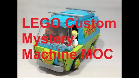 Custom MOC & Instructions: LEGO Mystery Machine V.2 Scooby-Doo - YouTube