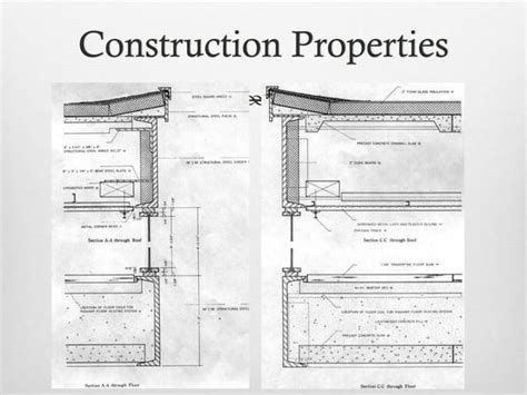 Farnsworth house Construction Details