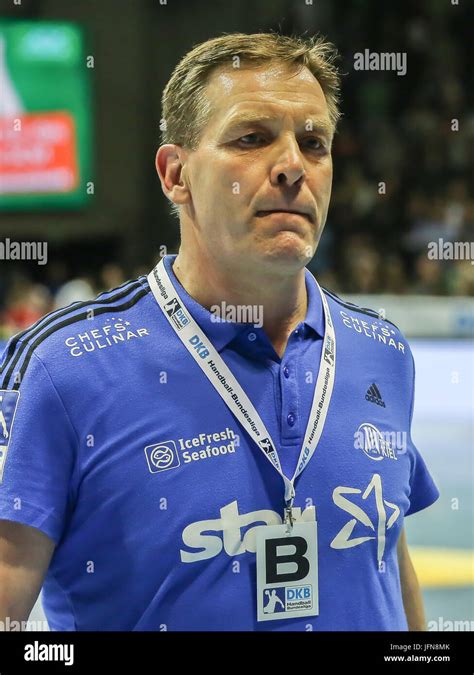 Icelandic handball coach Alfred Gislason (THW Kiel Stock Photo - Alamy