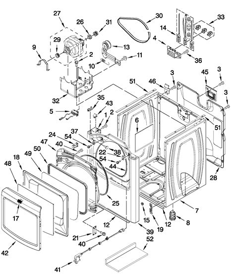 Maytag Dryer Parts Diagram