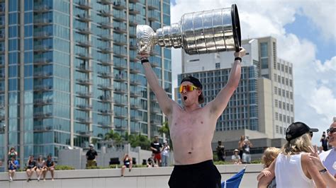 Stanley Cup damaged during Lightning championship celebration | wtsp.com