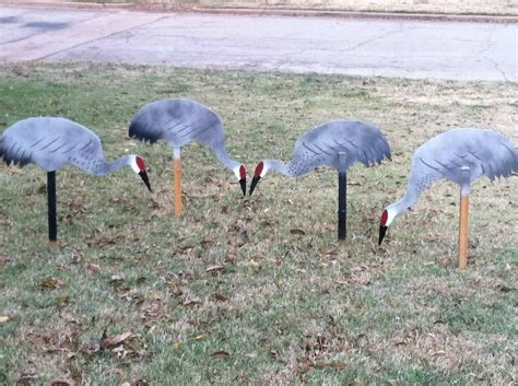 sandhill crane decoy - Google Search | Silhouette, Texas hunting, Homemade