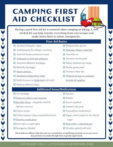 DIY Outdoor First Aid Kit & Checklist | Little Family Adventure