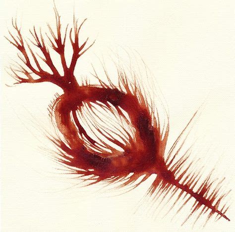 Human Blood Painting by unknown artist | Blood art, Activist art, Black garden