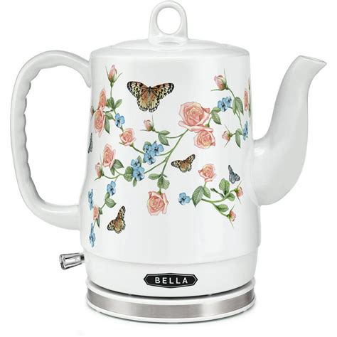 Bella Electric 1.2L Ceramic Kettle, Butterfly Meadow - Walmart.com - Walmart.com