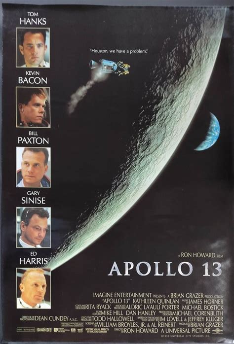 Vintage Posters :: 1990 to 1999 :: Apollo 13 Theatrical Poster - Poster Hub