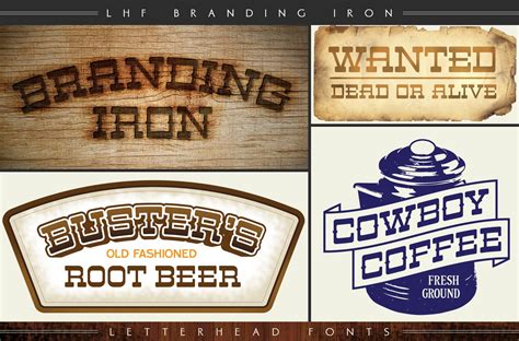 LHF Branding Iron | Stunning Display Fonts ~ Creative Market