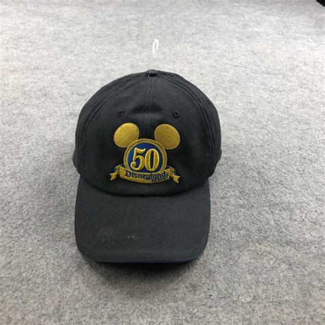 Disney Hat Cap Adjustable Disneyland Resort 50th Anni… - Gem