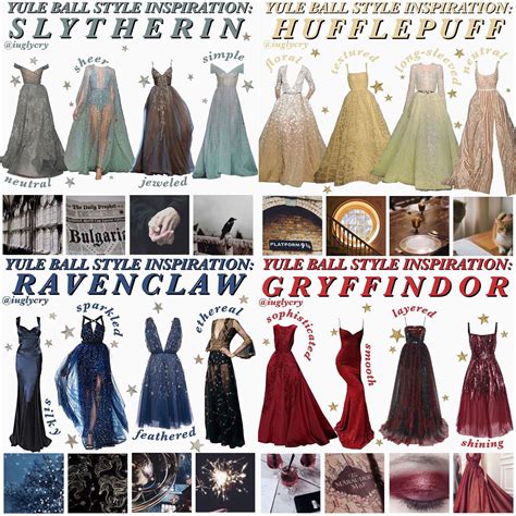 Hogwarts houses Yule ball | Harry potter outfits, Harry potter dress ...